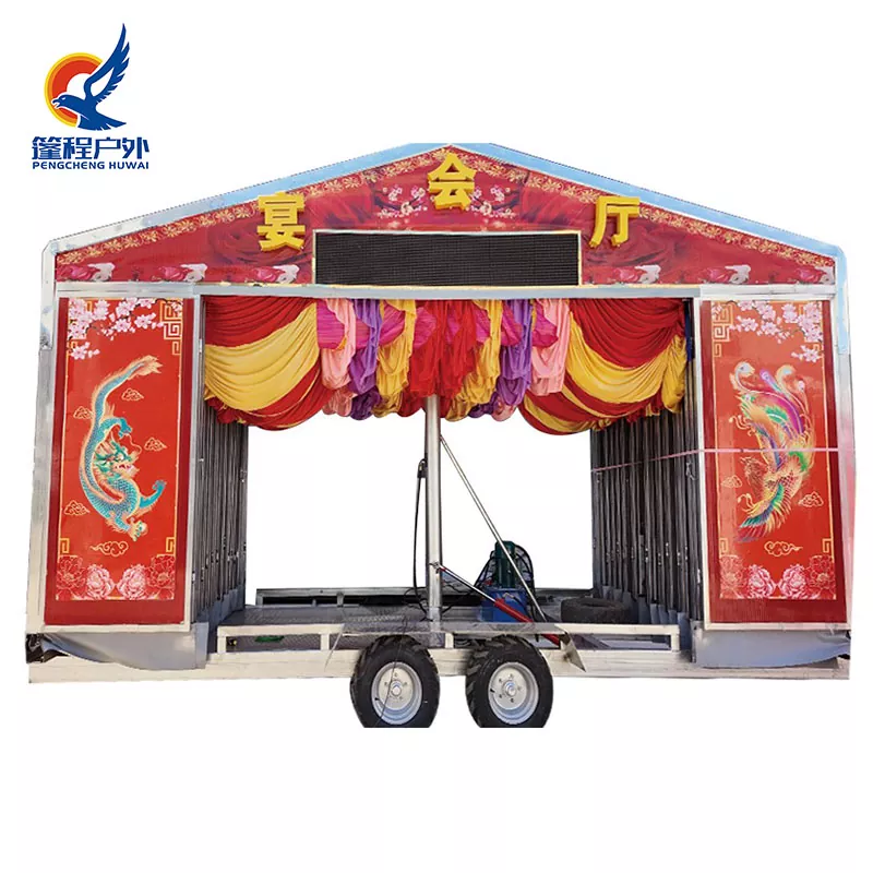 Tendas para festas push-pull: como simplificam as celebrações ao ar livre?